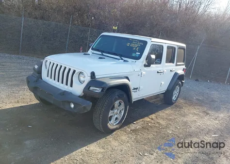 2021 Jeep Wrangler Unlimited Sport S 4X4 from USA, damaged, VIN 1C4HJXDN2MW724578